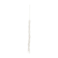 Silver Cup Chain Twist Bracelet - link has visual effect only
