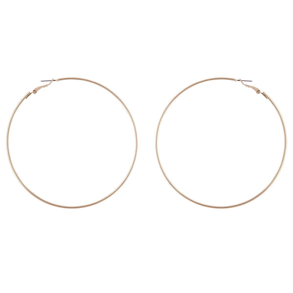 Gold Super Hoop Earrings