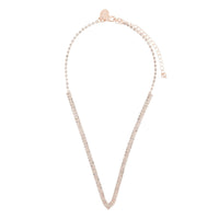 Rose Gold Cup Chain V Shape Necklace - link has visual effect only