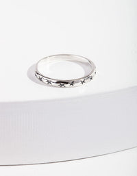 Sterling Silver Rockstar Ring - link has visual effect only