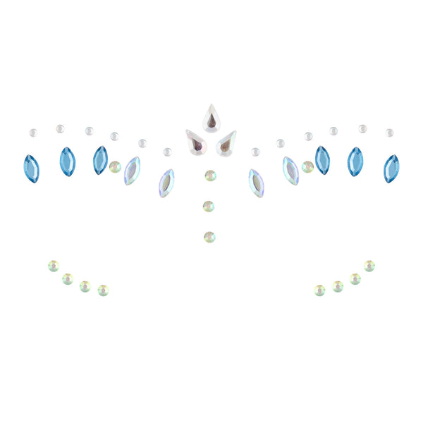 Sapphire Blue Face Jewels