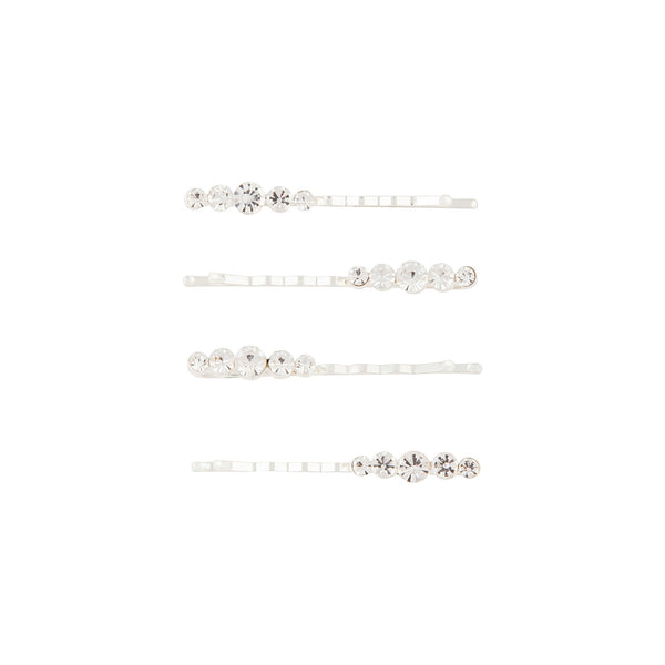 Crystal Bobby pins 4  Pack