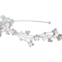 Pearl And Diamante Vine Crown - link has visual effect only