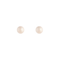 Rose Gold Textured Ball Stud Earrings - link has visual effect only