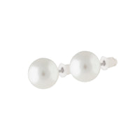 Silver Classic Pearl Jewellery Set - link has visual effect only
