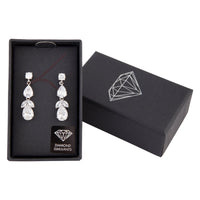 Petal Leaf Midi Drop Earrings - link has visual effect only