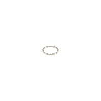 Surgical Steel Silver Crystal Cartilage Ring - link has visual effect only