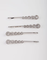 Graduated Diamante Stones Hair Pin Pack - link has visual effect only