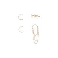 Rose Gold Chain Ear Cuff Pack - link has visual effect only