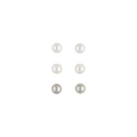 Mixed Pearl Trio Earring Pack - link has visual effect only