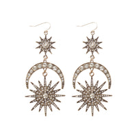 Celestial Crystal Drop Earrings - link has visual effect only
