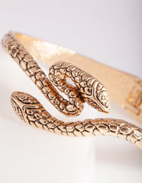 Gold Snake Wrap Arm Cuff - link has visual effect only