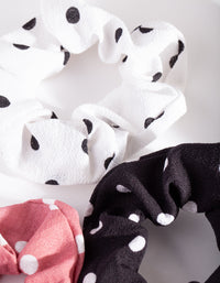 Spotty Scrunchie 3 Pack - link has visual effect only