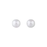 Large Pearlised Bead Stud - link has visual effect only