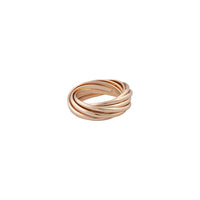 Gold Interlock Ring - link has visual effect only