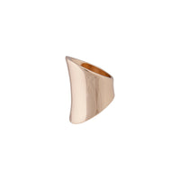 Gold Polished Contour Ring - link has visual effect only