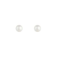 Round Pearl Stud Earrings - link has visual effect only