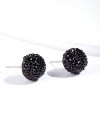 Plastic Jelly Tot Ball Earrings - link has visual effect only