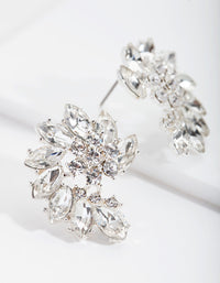 Diamante Crawler Stud Earrings - link has visual effect only