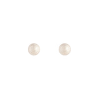 Rose Gold Textured Ball Stud Earrings - link has visual effect only