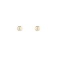 Gold Solid Ball Stud Earrings - link has visual effect only