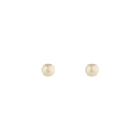 Gold Plated Sterling Silver 3mm Ball Stud Earrings - link has visual effect only