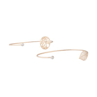 Gold Tree of Life Thin Open Cuff 2 Pack - link has visual effect only