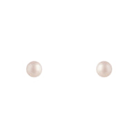 Sterling Silver 5mm Freshwater Pearl Stud Earrings - link has visual effect only