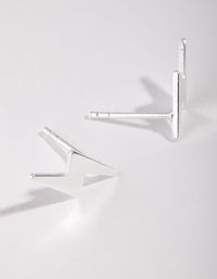 Sterling Silver Lightning Ball Stud - link has visual effect only