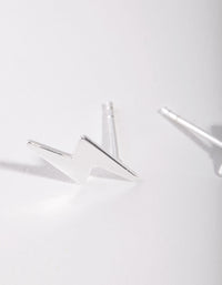 Sterling Silver Lightning Ball Stud - link has visual effect only