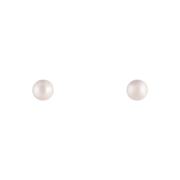 Sterling Silver Polished 8mm Ball Stud Earrings