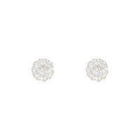 Sterling Silver Diamante Ball Stud - link has visual effect only