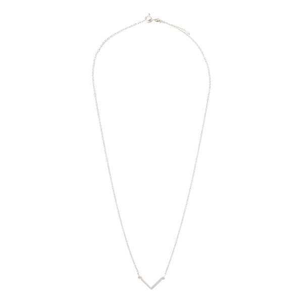 Sterling Silver Arrow Necklace
