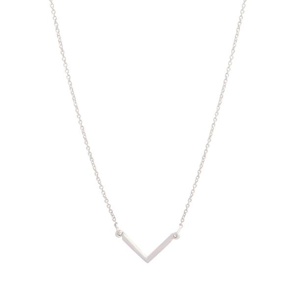 Sterling Silver Arrow Necklace