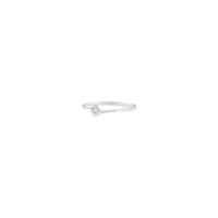 Sterling Silver CZ Detail Ring - link has visual effect only