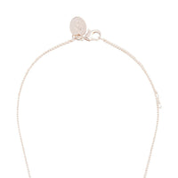 Rose Gold And Diamante Ring Trio Necklace - link has visual effect only