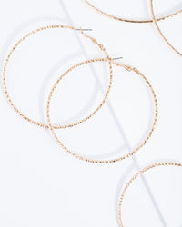 Gold Ball Knot Stud & Hoop Pack - link has visual effect only