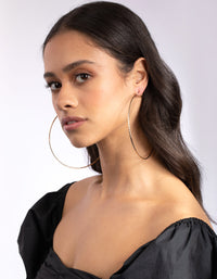 Gold Ball Knot Stud & Hoop Pack - link has visual effect only