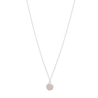 Sterling Silver Moonstone Pendant Necklace - link has visual effect only