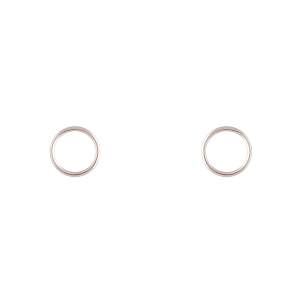 Sterling Silver Open Circle Stud
