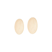 Gold Texture Oversized Disc Earrings - link has visual effect only