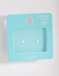 Sterling Silver Nose Studs - link has visual effect only