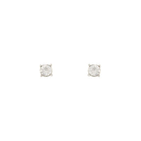 2 Carat Glass Stud Earrings - link has visual effect only