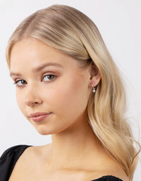 Sterling Silver Fireball Sleeper Earrings - link has visual effect only