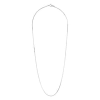 Sterling Silver 45cm Snake Chain - link has visual effect only