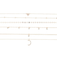 Rose Gold Celestial Fine Choker 6 Pack - link has visual effect only