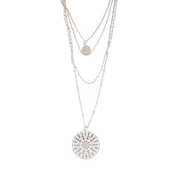 Multi Row Delicate Silver Filigree Choker - link has visual effect only