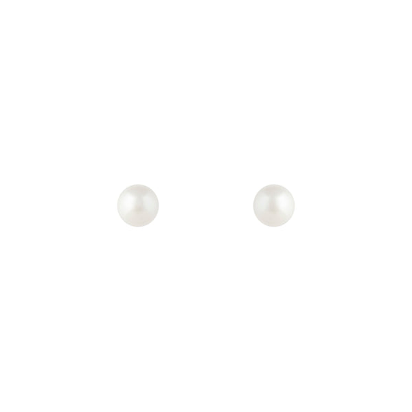 4mm Pearl Stud Earrings