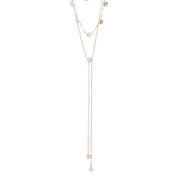 Rose Gold Layered Neck Necklace - link has visual effect only