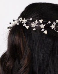 Pearl & Diamante Back Drape - link has visual effect only